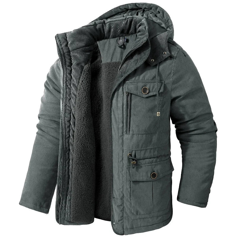 Ava Men's Winter Coat | Waterproof Thermal with Fleece Lining - Image 4