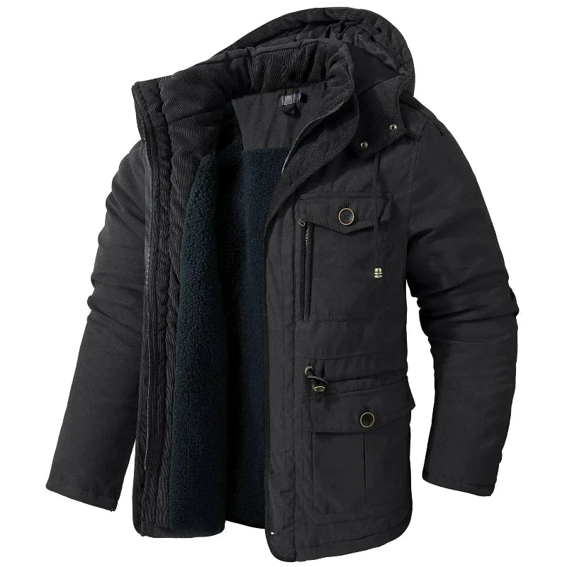 Ava Men's Winter Coat | Waterproof Thermal with Fleece Lining - Image 5