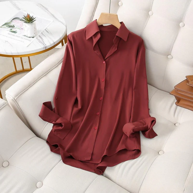 Ava Women's Blouse | Featherweight Linen, Elegant Design - Image 7