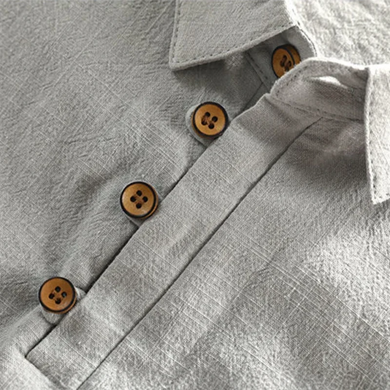 Avery Men's Polo Shirt | Linen-Cotton Blend - Image 7