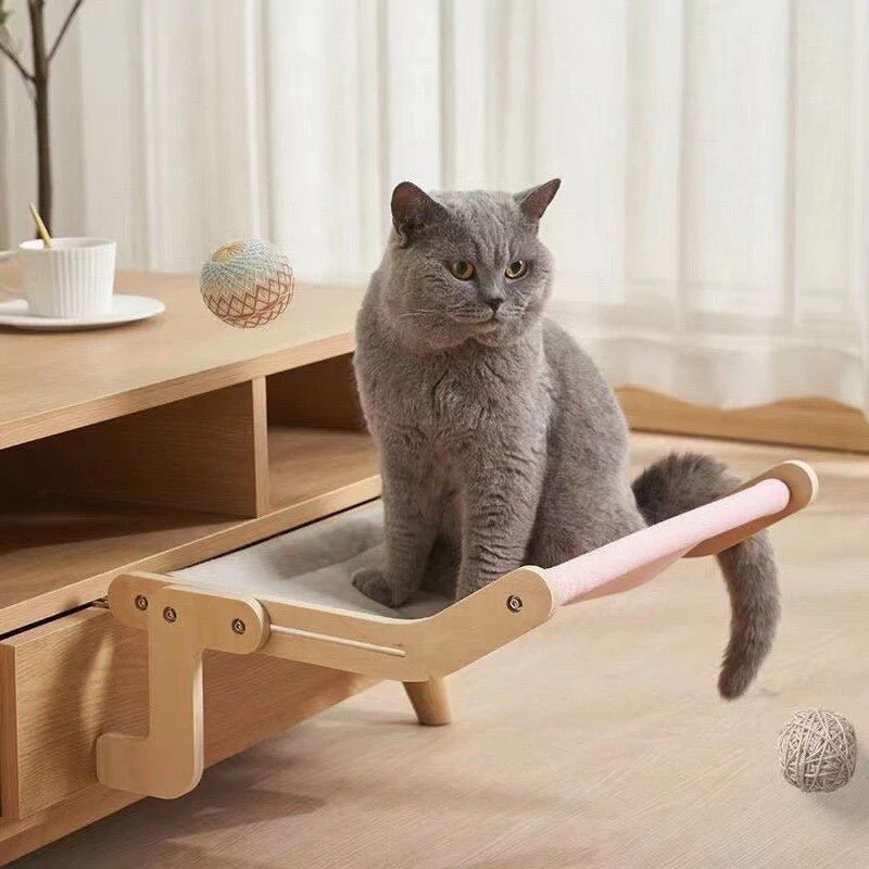 Calmora — Adjustable Cat Hammock Bed with Washable Canvas - Image 3