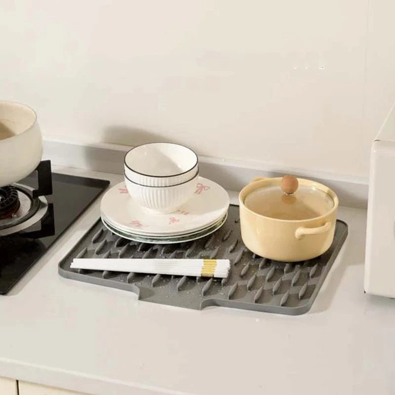 Dripease Kitchen Mat | Silicone, Fast Water Drainage, Heat-Resistant - Image 4