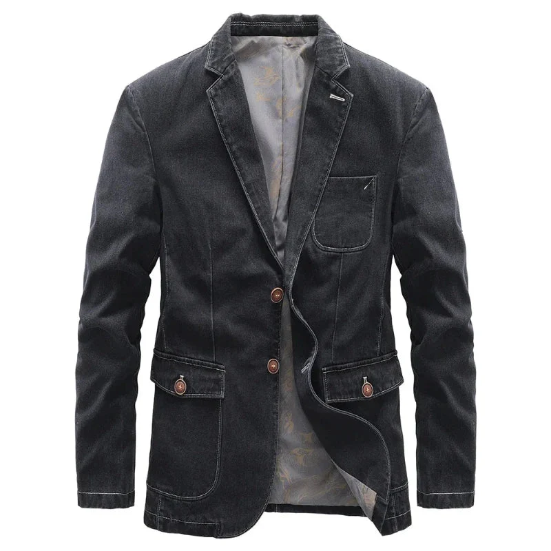 Eli Tailored Denim Jacket | 100% Cotton - Image 10