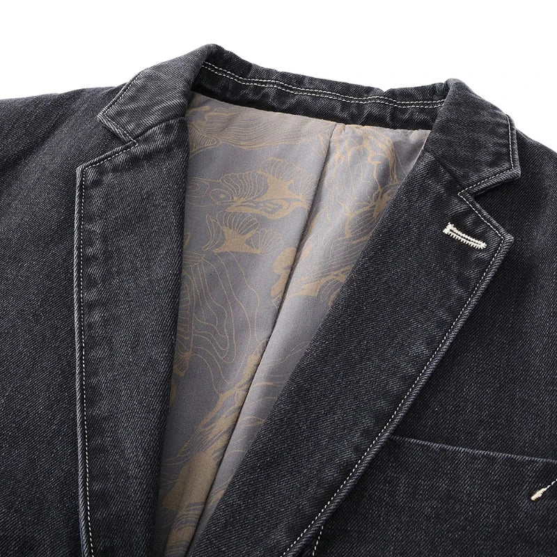 Eli Tailored Denim Jacket | 100% Cotton - Image 5