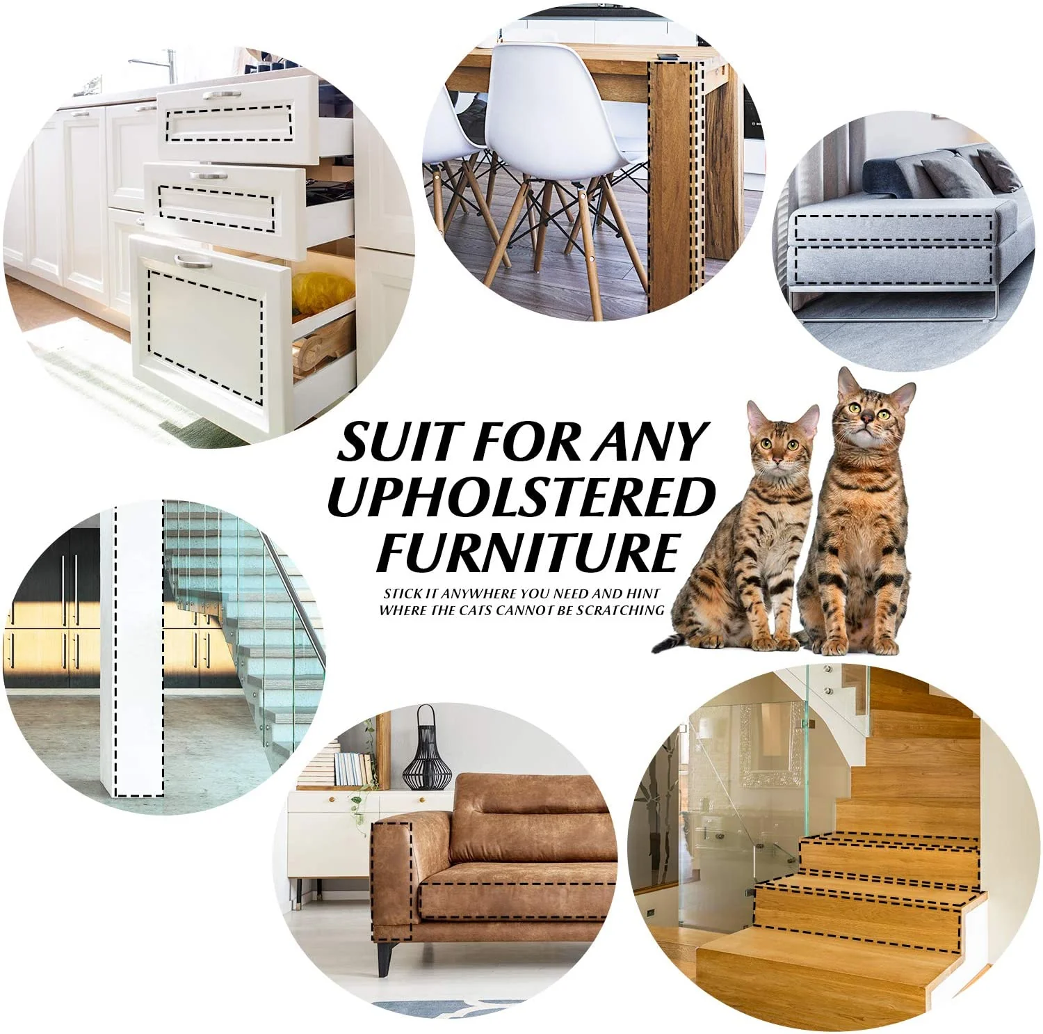 FurniGuard — Transparent Heavy-Duty Cat Scratch Protectors for Furniture - Image 3