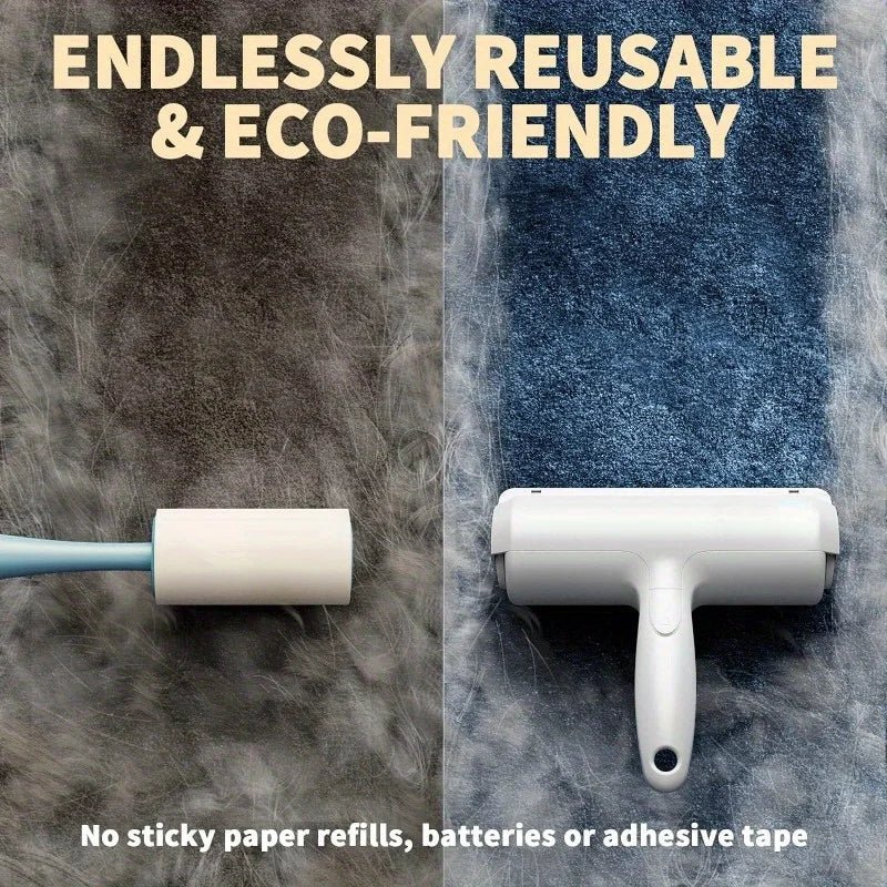 Furva — Reusable Cat Hair Remover Lint Roller with Self-Cleaning Base - Image 3