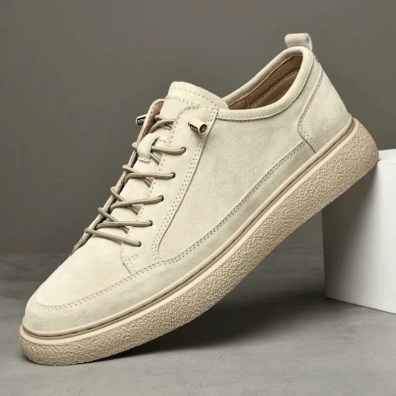 Lorenzo Men's Sneakers | Genuine Suede, Cushioned Comfort - Image 3