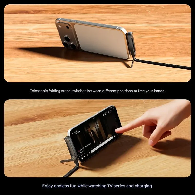 Lovi USB C Charger Cable | 240W Fast Charging, Adjustable Viewing Angle - Image 4