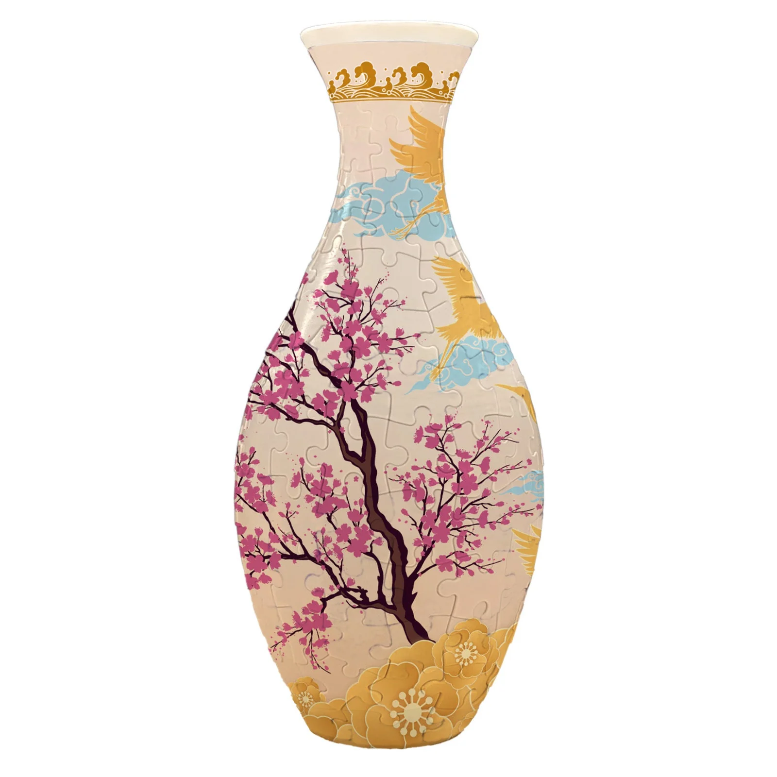 3D Mosaic Puzzle Vase | DIY Puzzle , Eco-Friendly - Image 12