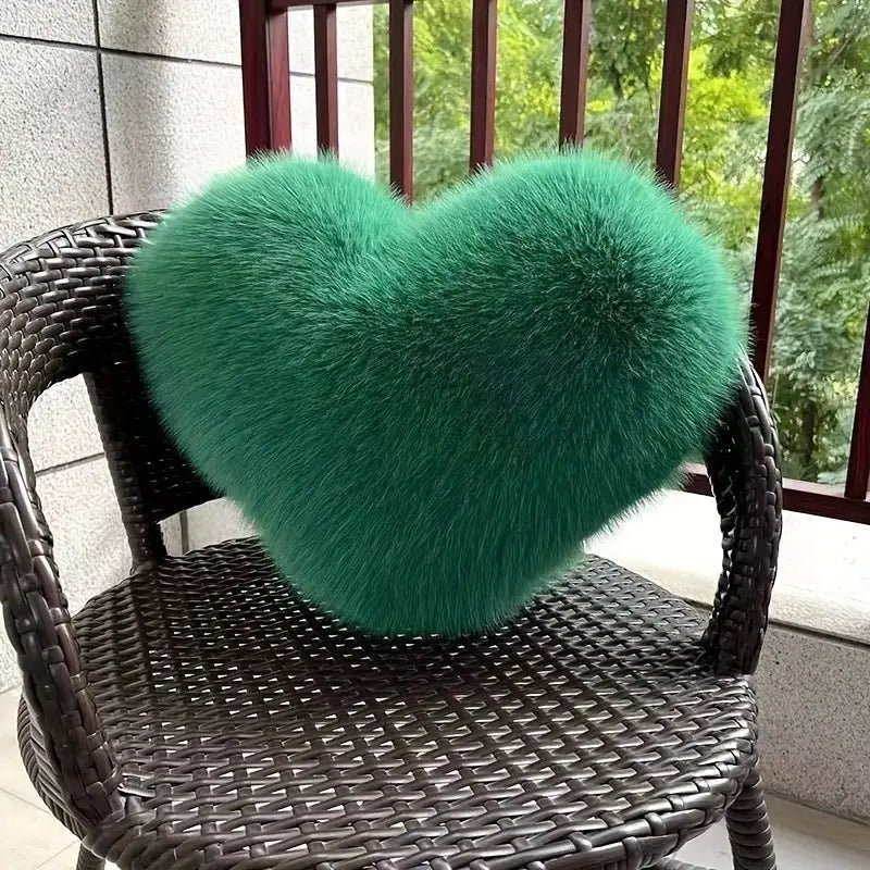 Plush Heart-Shaped Pillow for Ultimate Comfort – Soft and Stylish Home Decor - Image 3