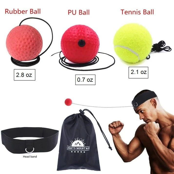 ReflexStrike Head-Mounted Boxing Ball Trainer - Image 6