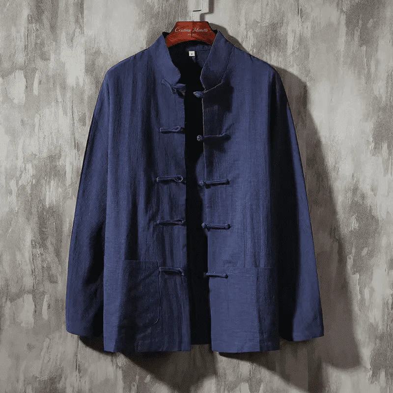 Rin Men's Shirt | Premium Hemp, Japanese-Inspired Design - Image 3