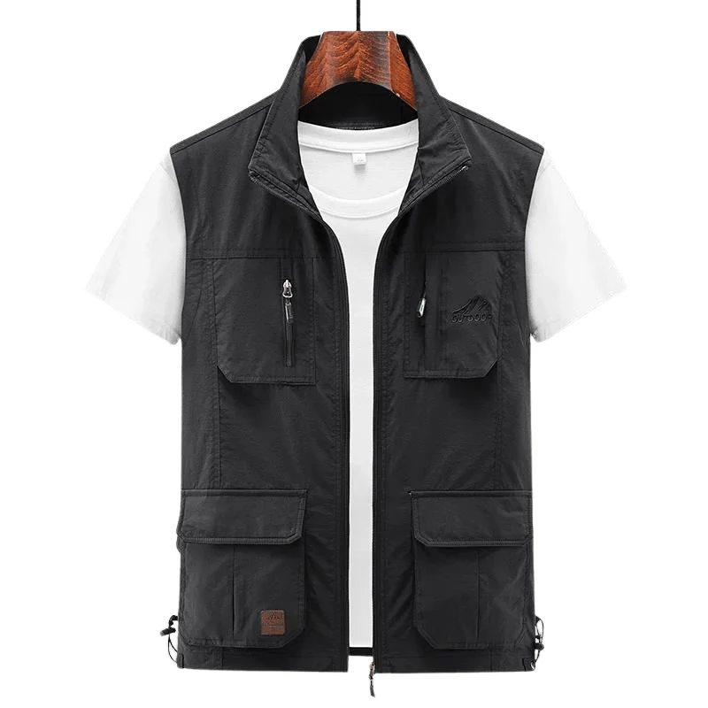 Rylan Men's Outdoor Vest | Durable Fabric, Multi-Pocket Design - Image 12