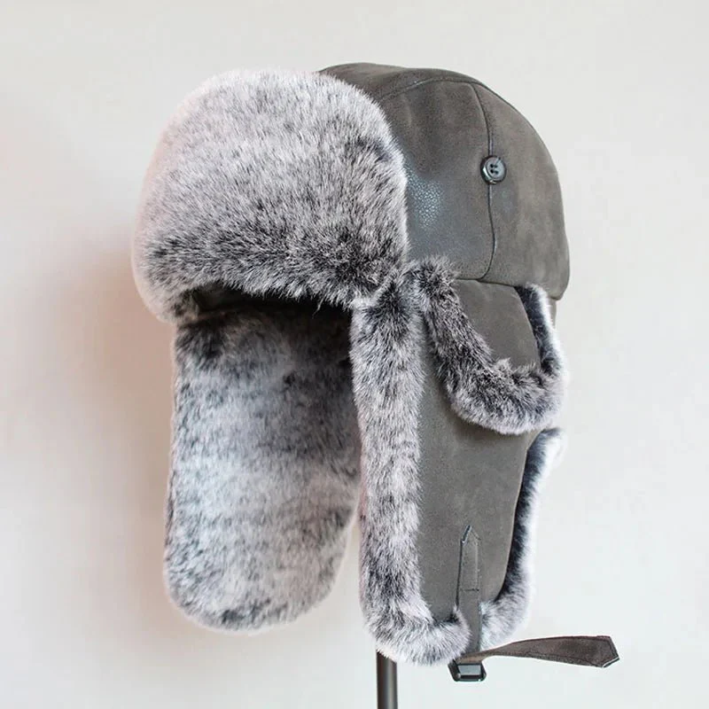 Siberian Trooper Winter Hat | Plush Synthetic Fur, Ear Flap Design - Image 7