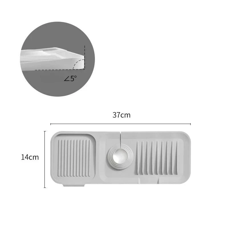 Silo Dish Drying Mat | Soft Silicone, Self-Draining Design - Image 15