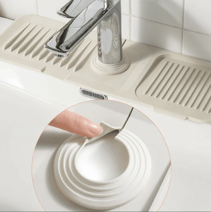 Silo Dish Drying Mat | Soft Silicone, Self-Draining Design - Image 3