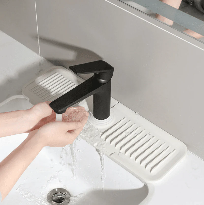 Silo Dish Drying Mat | Soft Silicone, Self-Draining Design - Image 4