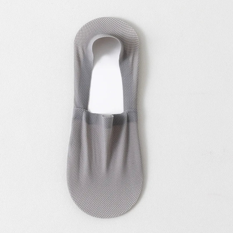 Sleek Unisex No-Show Socks | Breathable Ice-Silk Comfort - Image 12
