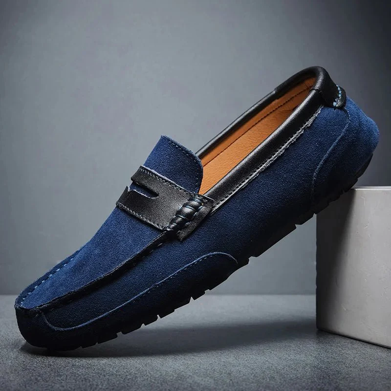 Vela Comfort Loafers | Suede and Leather Fusion - Image 4