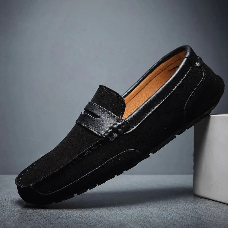 Vela Comfort Loafers | Suede and Leather Fusion - Image 5