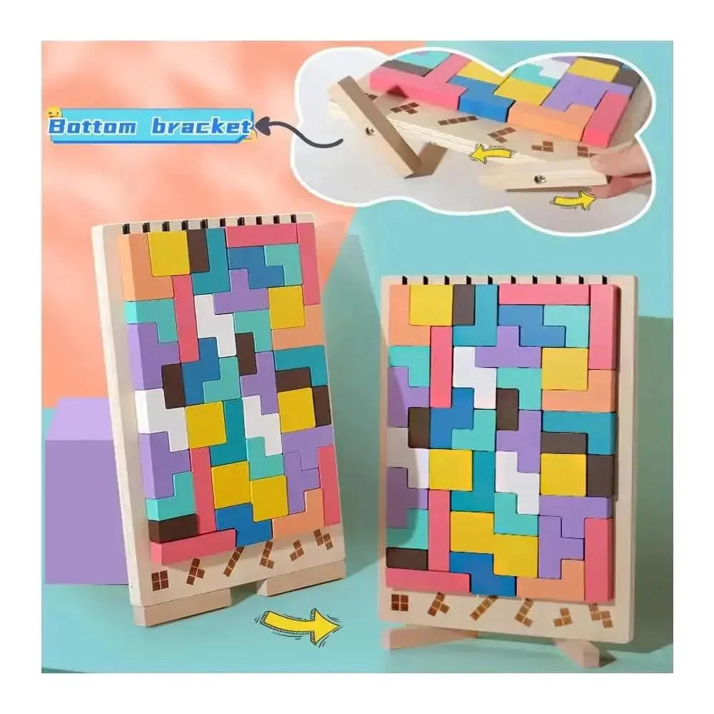 Wooden Tabletop Puzzle for Adults – Relaxation, Mindfulness & Concentration - Image 6