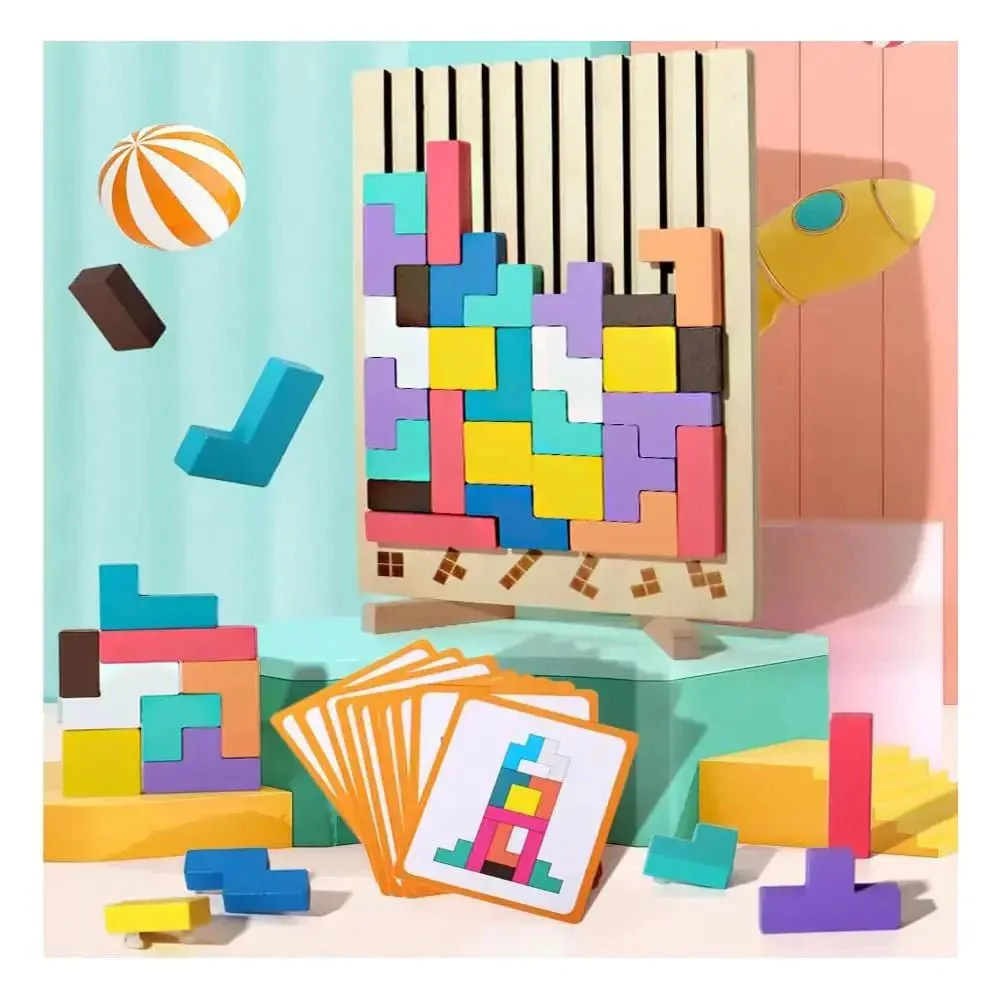 Wooden Tabletop Puzzle for Adults – Relaxation, Mindfulness & Concentration - Image 7
